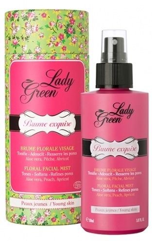 Lady Green - Brume Exquise Lotion Florale Visage Pêche Abricot 150ml