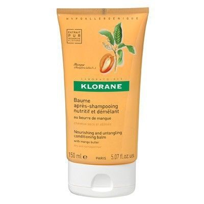 Klorane - Baume nutritif après-shampoing Beurre de Mangue 150ml