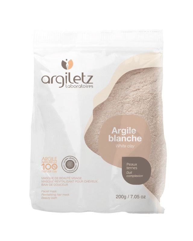 Argiletz - Argile blanche ultra ventilée 200g