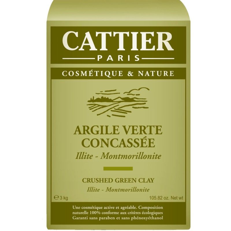 Cattier - Argile Verte Concassee 3 kg