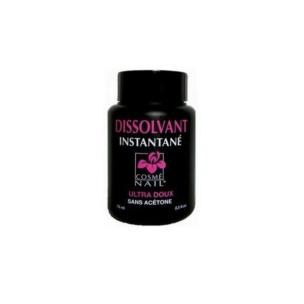 Lisandra - Cosmenail Dissolvant Instantané Ultra Doux 75ml
