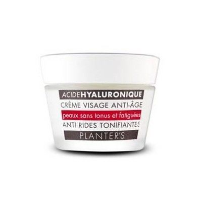 Planters - Acide Hyaluronique Crème Visage Anti-Rides Tonifiante 50ml