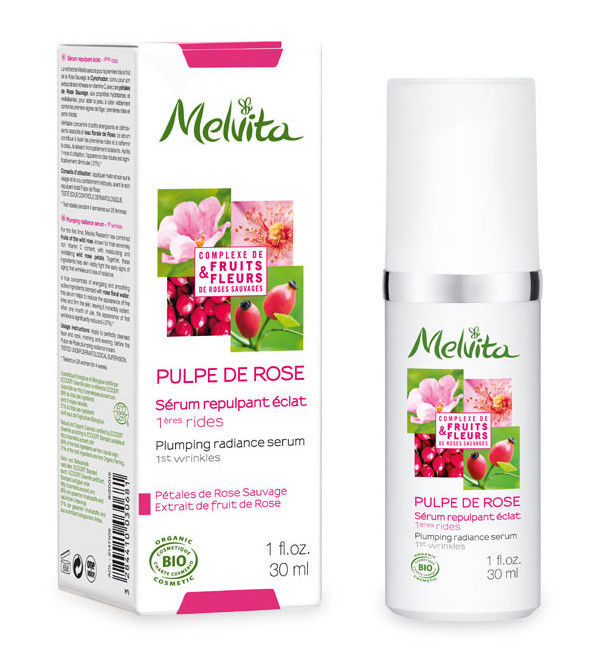 Melvita - Pulpe de Rose Sérum Repulpant Eclat 30ml