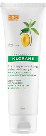 Klorane - Crème de Jour Sans Rinçage Beurre de Mangue 125ml