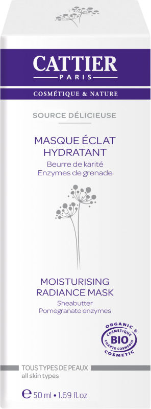 Cattier - Masque Eclat Hydratant 50ml