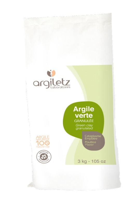 Argiletz - Argile Verte Granulée 3kg